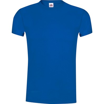 FRUIT OF THE LOOM® Unisex T-Shirt Original T, S, BLAU
