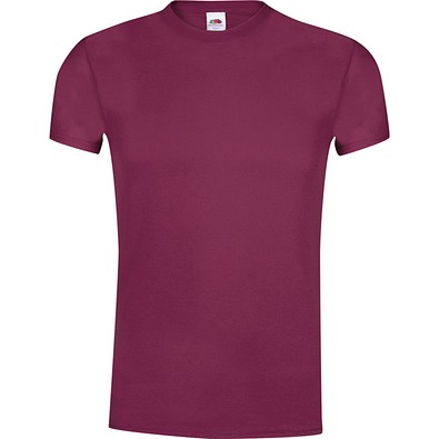 FRUIT OF THE LOOM® Unisex T-Shirt Original T, S, BORDEAUX