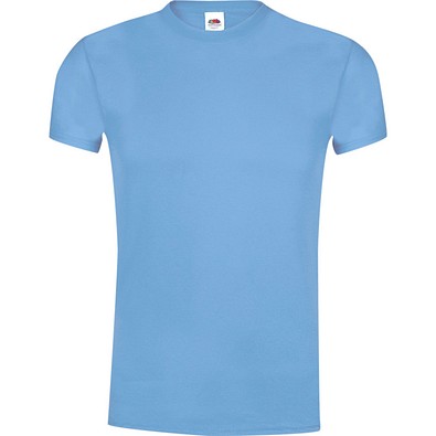 FRUIT OF THE LOOM® Unisex T-Shirt Original T, XL, HELLBLAU