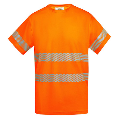 Funktionsshirt Tauri mit kurzen Ärmeln, S, fluor orange