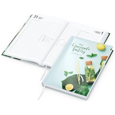 Geiger-Notes Buchkalender Image Bestseller, matt, inkl. Digitaldruck auf Einband