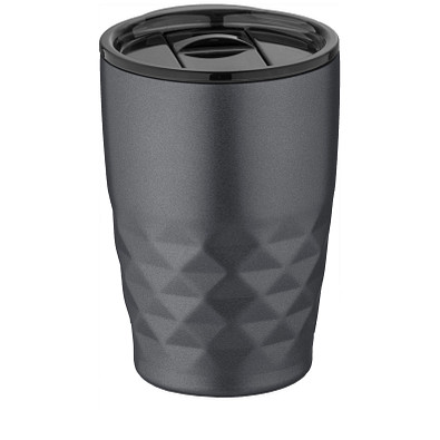 Geo 350 ml Kupfer-Vakuum Isolierbecher, grau