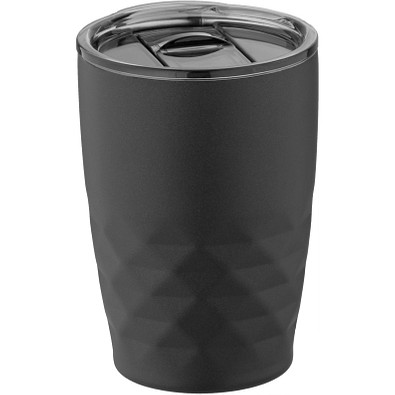 Geo Kupfer-Vakuum Isolierbecher, 350 ml, schwarz