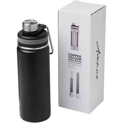 Gessi kupfer-vakuum Isolierflasche, 590 ml, schwarz