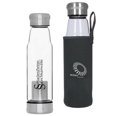 Glasflasche Flavour, 500 ml, transparent