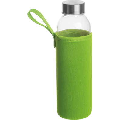 Trinkflasche Klagenfurt mit Sleeve, 500 ml, apfelgrün