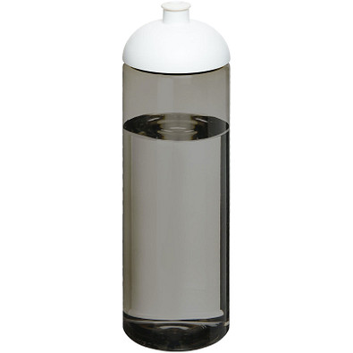 H2O Active® Eco Vibe 850 ml Sportflasche mit Stülpdeckel, kohle, weiß