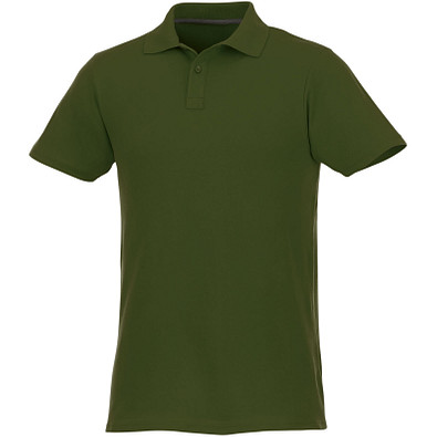 ELEVATE Herren Poloshirt Helios, armeegrün, XS