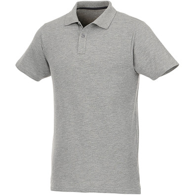 ELEVATE Herren Poloshirt Helios, heather grau, XXL
