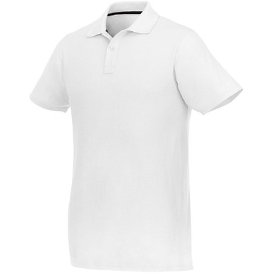 ELEVATE Herren Poloshirt Helios, weiß, XS