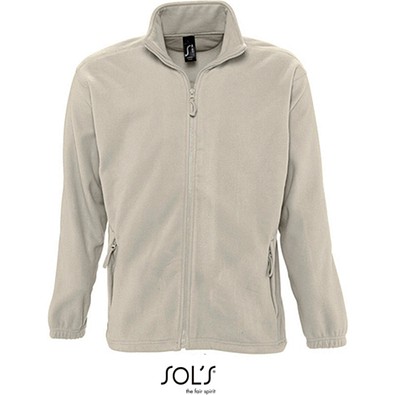 Herren Fleecejacke North, 4XL, Rope