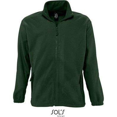 Herren Fleecejacke North, XS, Fir Green