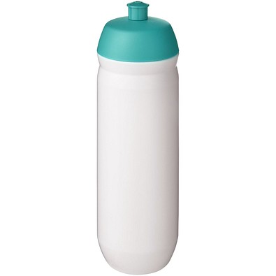HydroFlex™ 750 ml Squeezy Sportflasche, aquablau/weiß