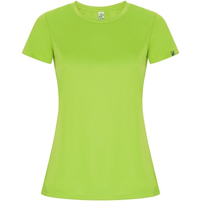 Imola Sport T-Shirt für Damen, Fluor Green, M