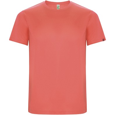 Imola Sport T-Shirt für Herren, Fluor Coral, 3XL