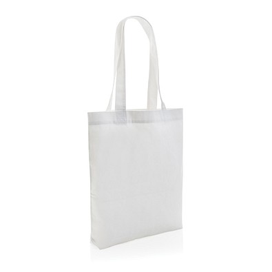 Impact Aware™ 285g/m² ungefärbte rCanvas-Tragetasche, weiß