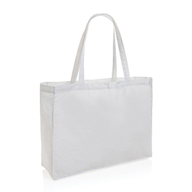 Impact AWARE™ recycelte Baumwoll-Shopper 145gr, weiß