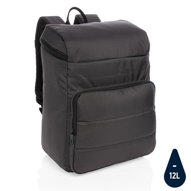 XD XCLUSIVE Kühl-Rucksack Impact Aware RPET, schwarz