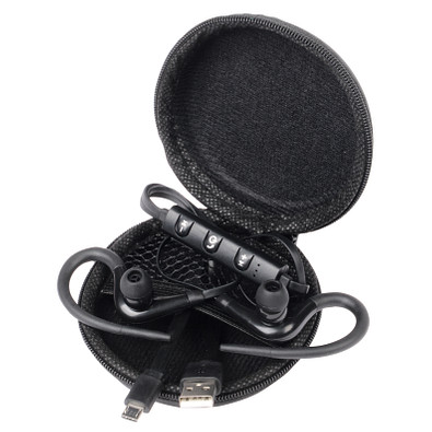 In-Ear Kopfhörer SPORTY, Schwarz