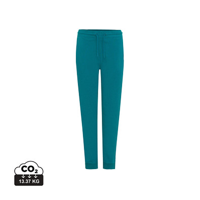 Iqoniq Cooper Jogger aus recycelter Baumwolle, verdigris, XL