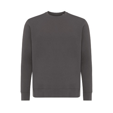 Iqoniq Etosha Lightweight Sweater aus recycelter Baumwolle, anthrazit, XXL