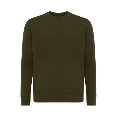 Iqoniq Etosha Lightweight Sweater aus recycelter Baumwolle, khaki, XXL