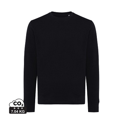 Iqoniq Etosha Lightweight Sweater aus recycelter Baumwolle, schwarz, XXL