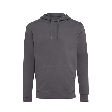 Iqoniq Jasper Hoodie aus recycelter Baumwolle, anthrazit, XS