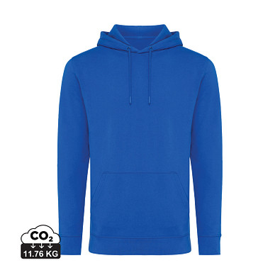 Iqoniq Jasper Hoodie aus recycelter Baumwolle, Königsblau, XXL