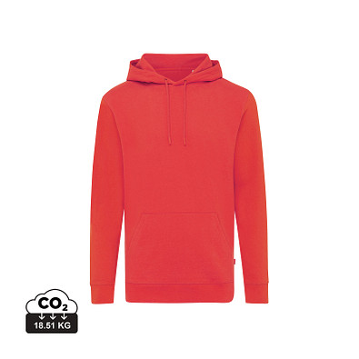 Iqoniq Jasper Hoodie, sattes rot, M