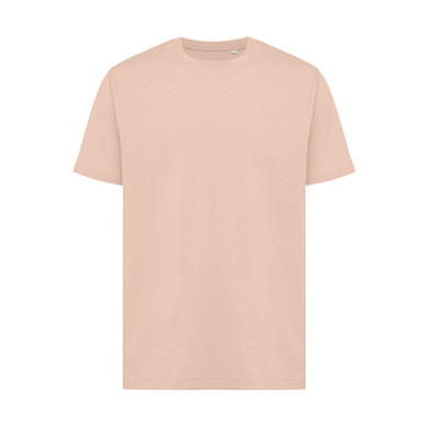 Iqoniq Kakadu relaxed T-Shirt aus recycelter Baumwolle, peach nectar, S