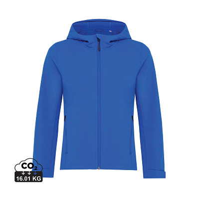 Iqoniq Makalu Damen Softshelljacke aus recyceltem Polyester, Königsblau, L