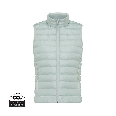 Iqoniq Meru Damen Bodywarmer aus recyceltem Polyester, Iceberg green, M