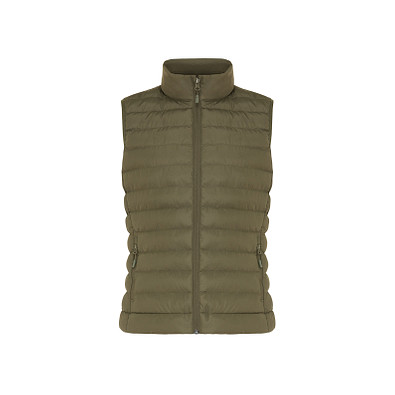 Iqoniq Meru Damen Bodywarmer aus recyceltem Polyester, khaki, M
