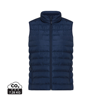 Iqoniq Meru Damen Bodywarmer aus recyceltem Polyester, navy blau, M