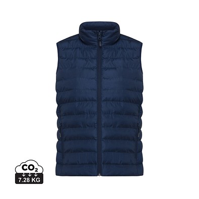 Iqoniq Meru Damen Bodywarmer aus recyceltem Polyester, navy blau, XXXL