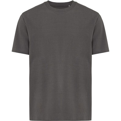 IQONIQ Nikko Heavyweight T-Shirt aus recycelter Baumwolle, anthrazit, XS