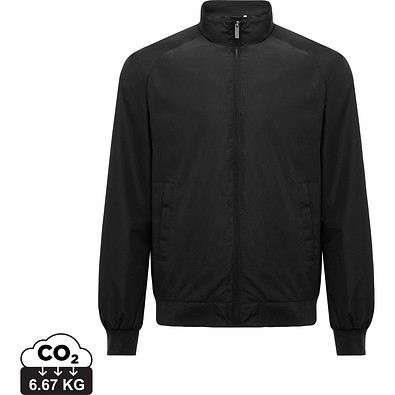 IQONIQ Odin Urban Jacke aus recyceltem Polyester, schwarz, S