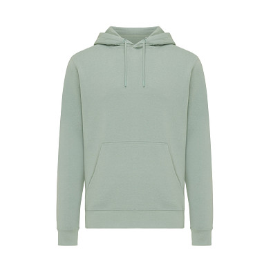 Iqoniq Rila Lightweight Hoodie aus recycelter Baumwolle, Iceberg green, XS