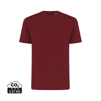 Iqoniq Sierra Lightweight T-Shirt aus recycelter Baumwolle, burgunderrot, XXXL