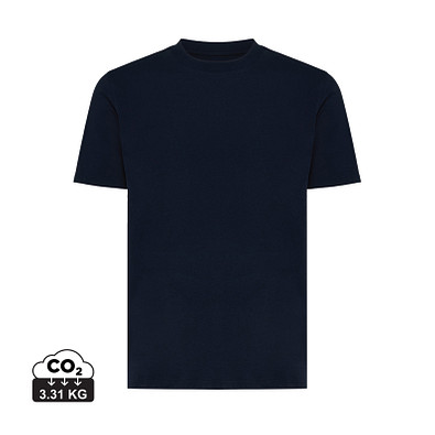 Iqoniq Sierra Lightweight T-Shirt aus recycelter Baumwolle, navy blau, XXL