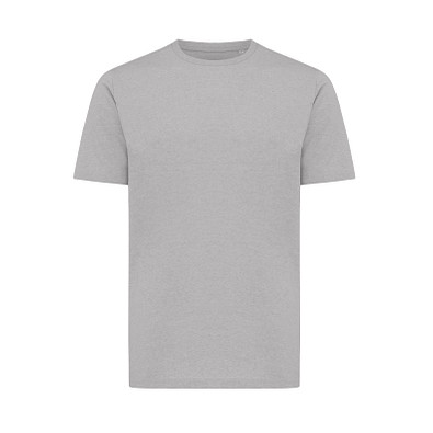 Iqoniq Sierra Lightweight T-Shirt aus recycelter Baumwolle, ungefärbte helles Anthrazit, L