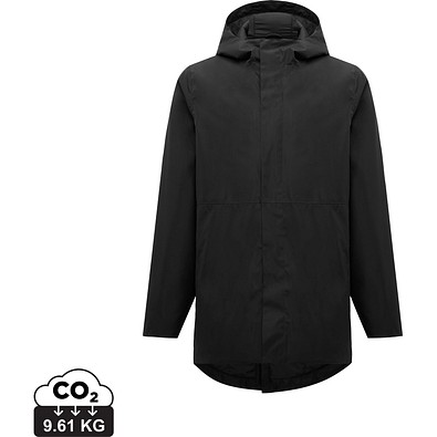 IQONIQ Thelon Parka aus recyceltem Polyester, schwarz, XXXL