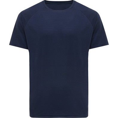 IQONIQ Tikal Sport Quick-Dry T-Shirt aus rec. Polyester, navy blau, L