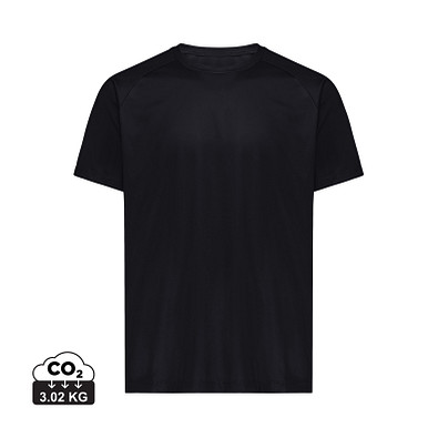 Iqoniq Tikal Sport Quick-Dry T-Shirt aus rec. Polyester, schwarz, 4XL