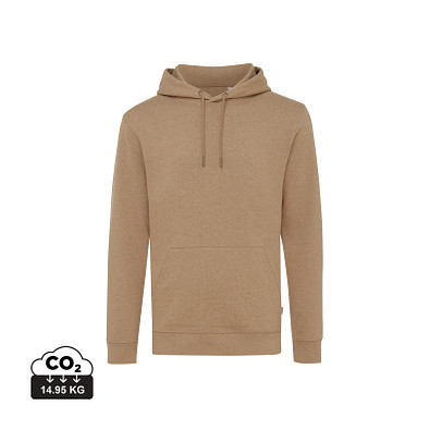 Iqoniq Torres ungefärbter Hoodie aus recycelter Baumwolle, ungefärbtes braun, XL