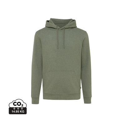 Iqoniq Torres ungefärbter Hoodie aus recycelter Baumwolle, ungefärbtes grün, XXS