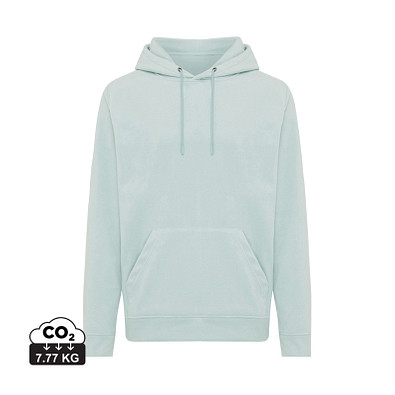 Iqoniq Trivor Mikrofleece-Kapuzenjacke aus recyc. Polyester, Iceberg green, XXL