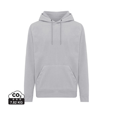 Iqoniq Trivor Mikrofleece-Kapuzenjacke aus recyc. Polyester, storm grey, XS