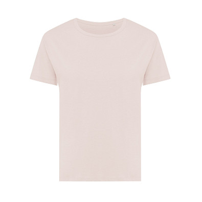 Iqoniq Yala Damen T-Shirt aus recycelter Baumwolle, cloud pink, XL